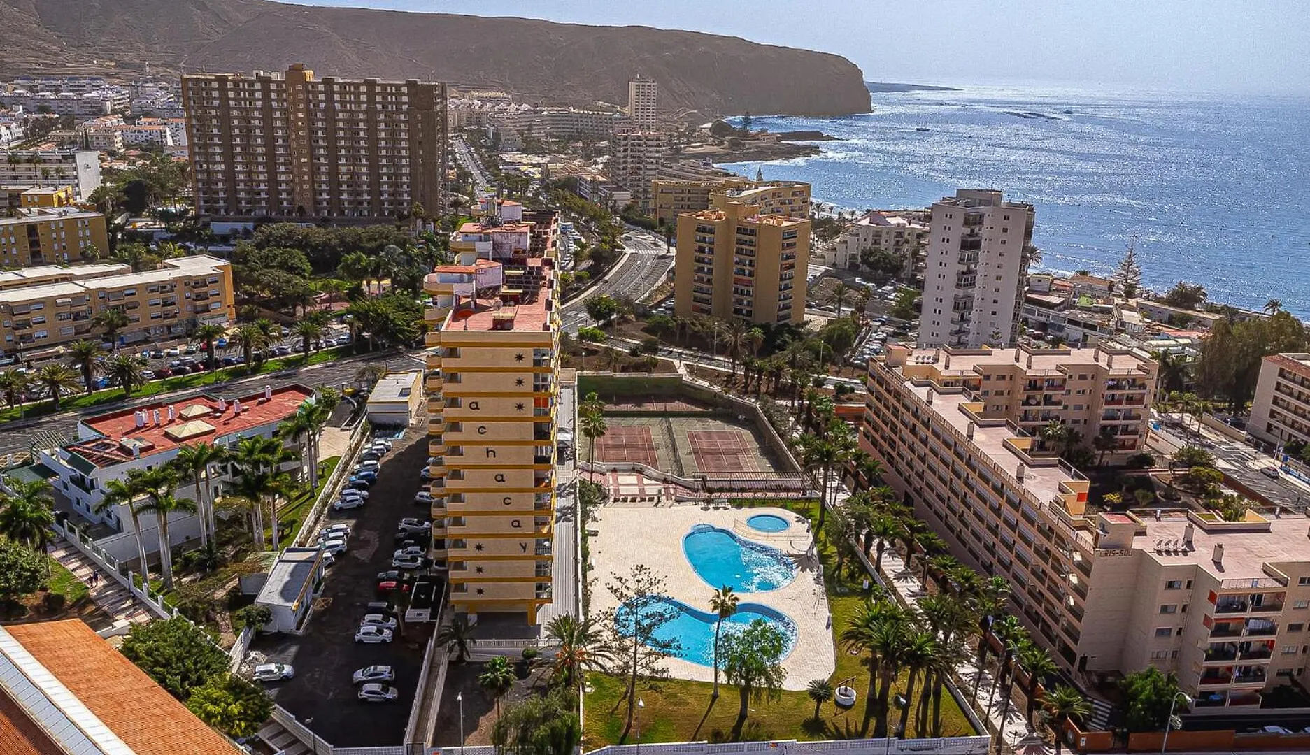 As De Casas - Achacay Apartment With Sea Views And Pool Arona