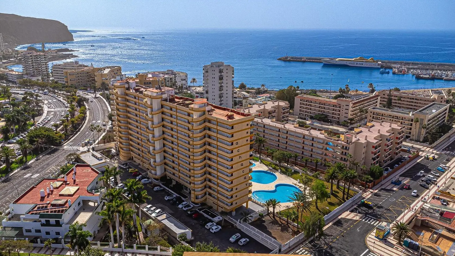As De Casas - Achacay Apartment With Sea Views And Pool Arona   Arona (Tenerife)